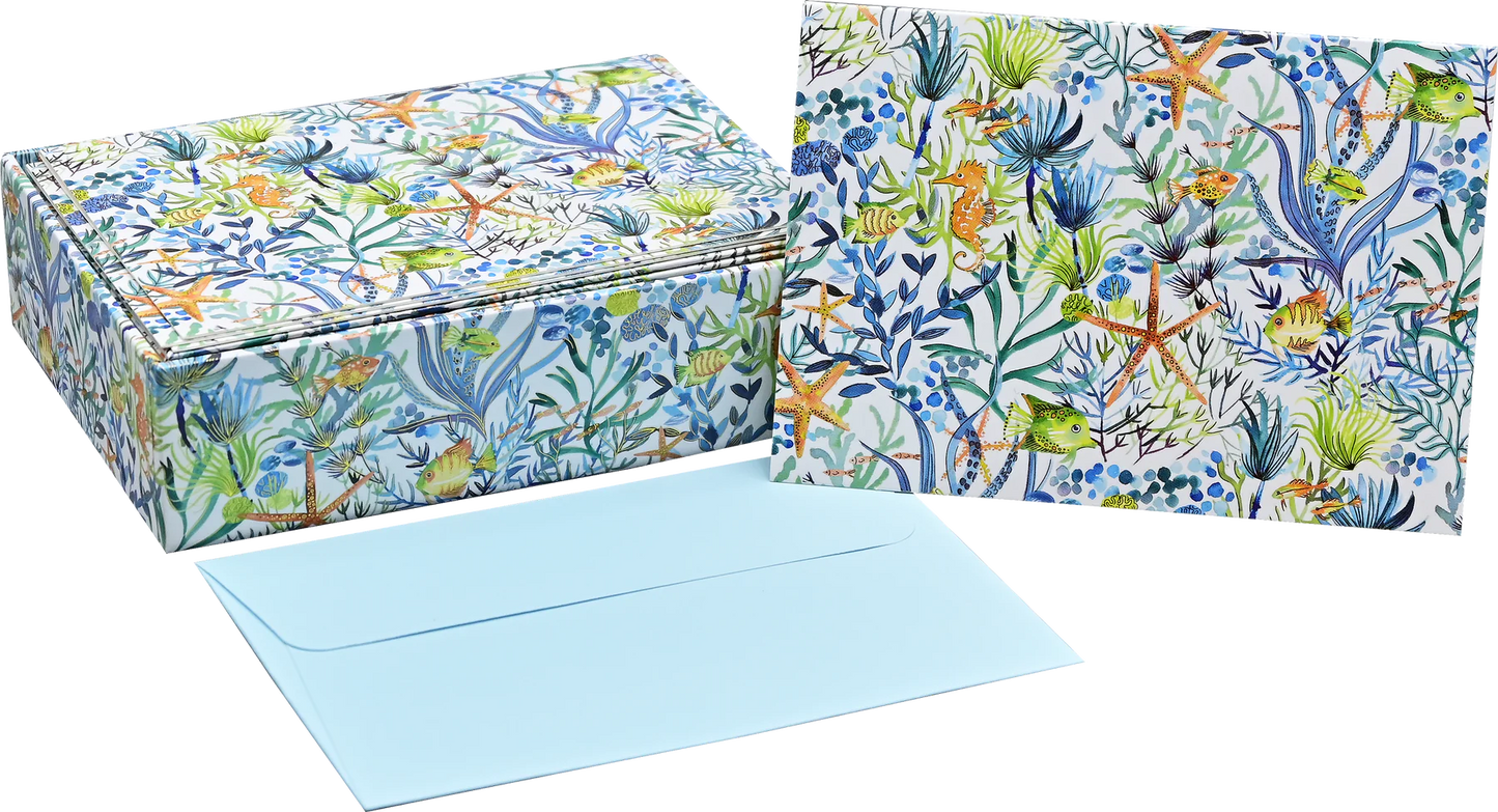 Ocean Dream Blank Boxed Note Cards