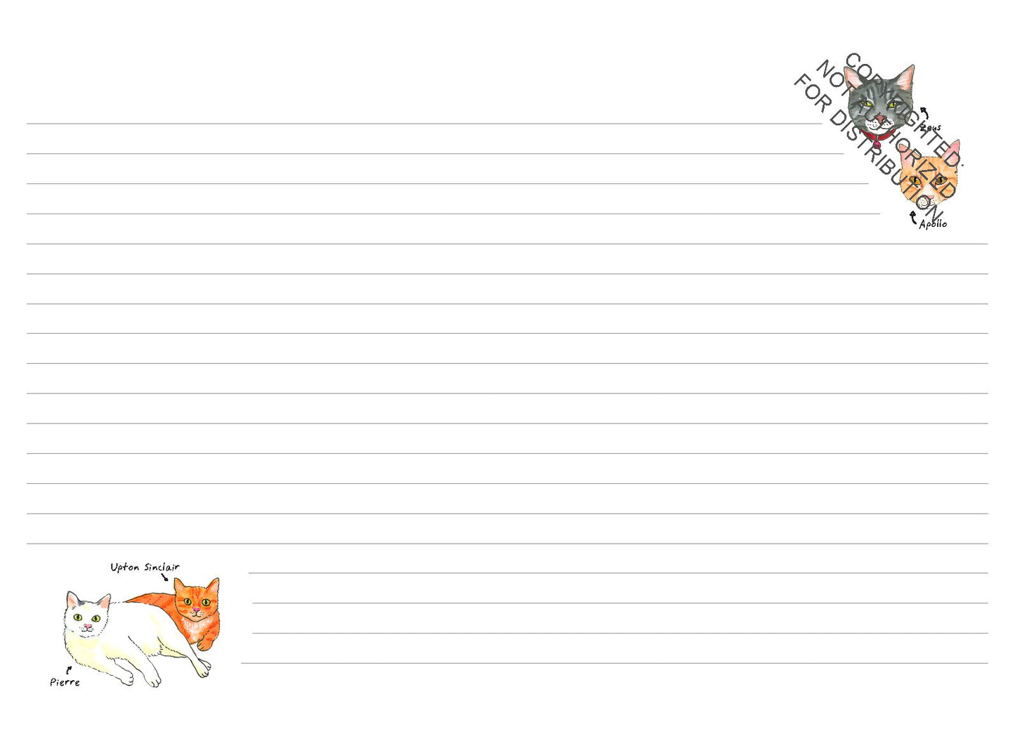 Bibliophile Flexi Journal: Bookstore Cats