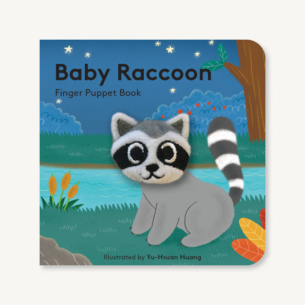 Finger Puppet Book Baby Raccoon