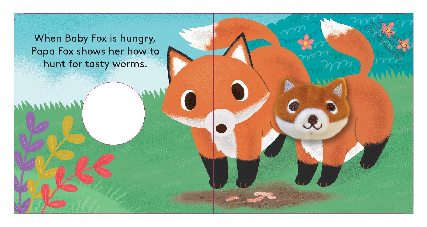 Finger Puppet Book Baby Fox