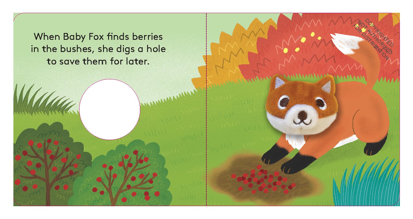 Finger Puppet Book Baby Fox