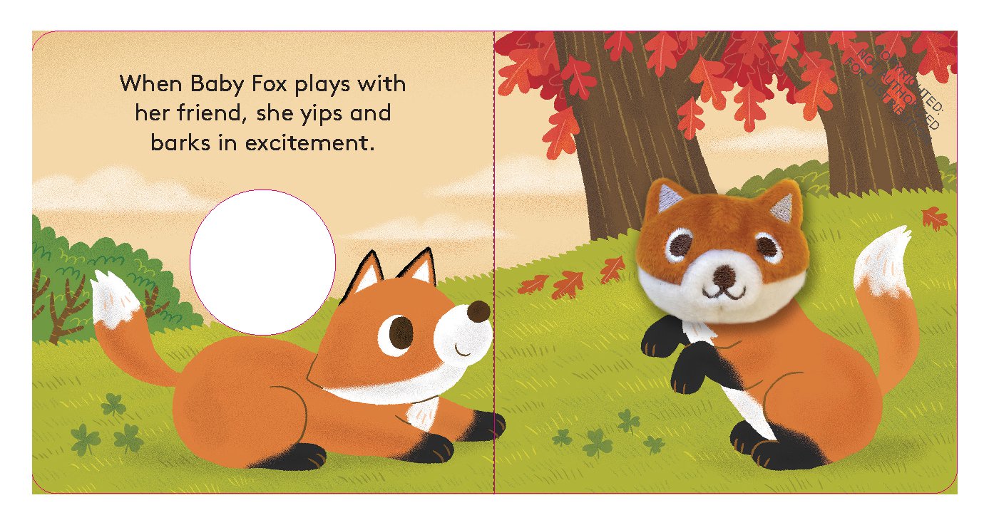 Finger Puppet Book Baby Fox