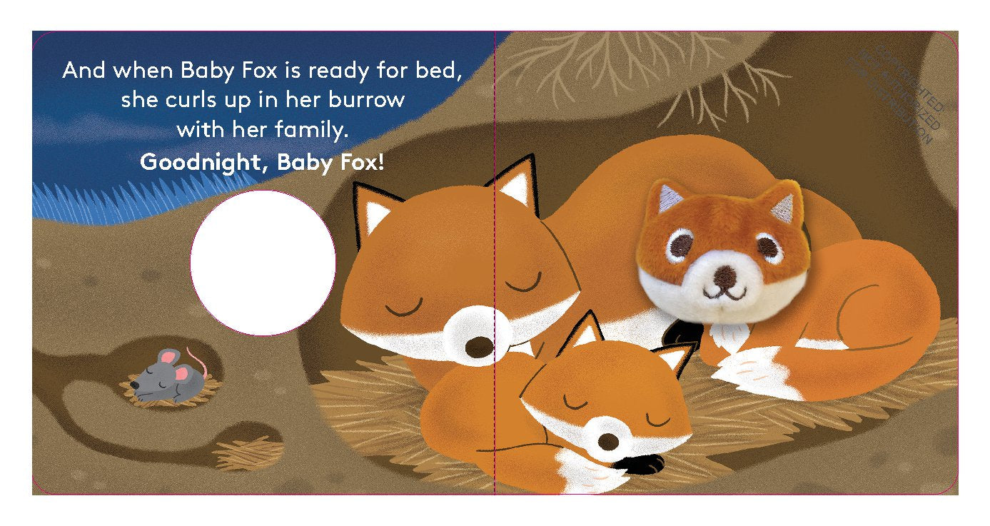 Finger Puppet Book Baby Fox