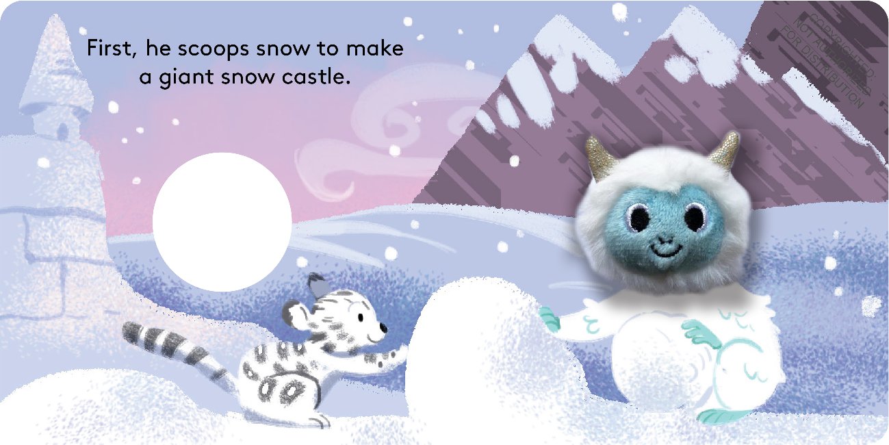 Finger Puppet Book Baby Yeti