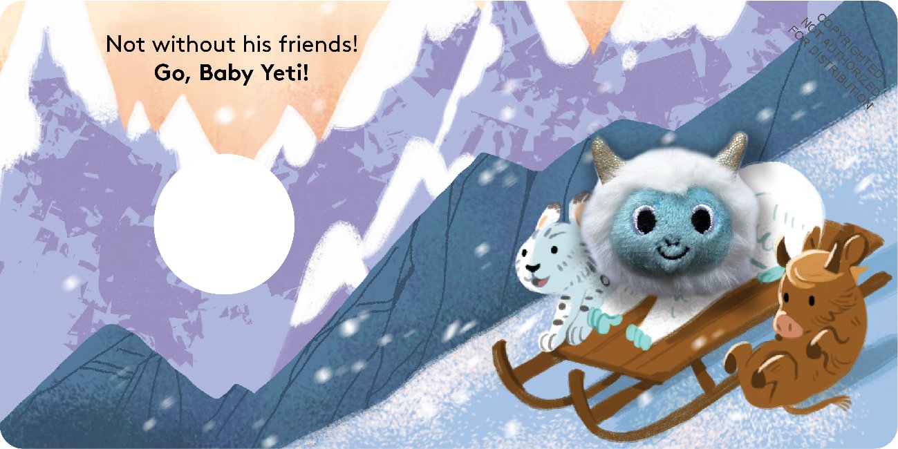 Finger Puppet Book Baby Yeti