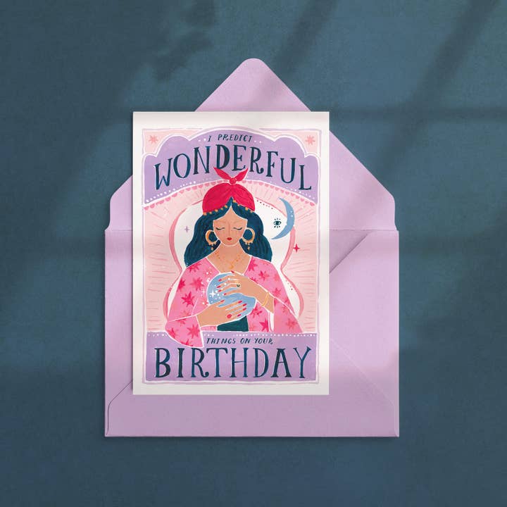 Fortune Birthday Card