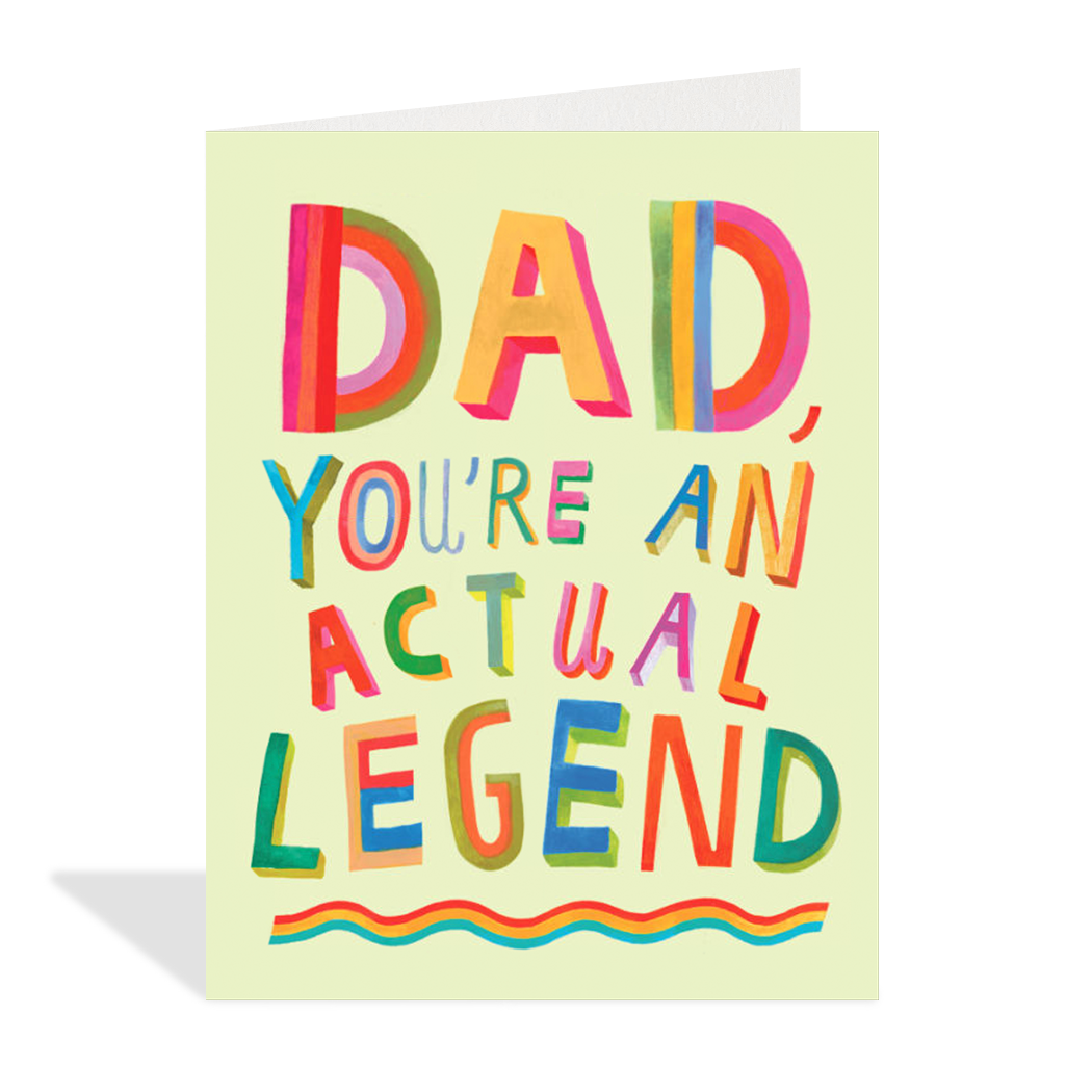Legend Dad Card