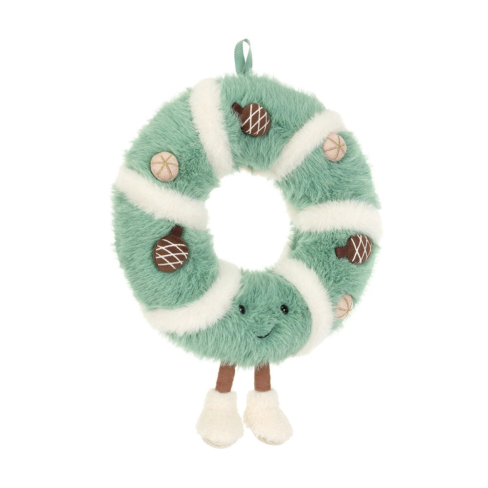 Amuseables Pinecone Wreath Plush Toy