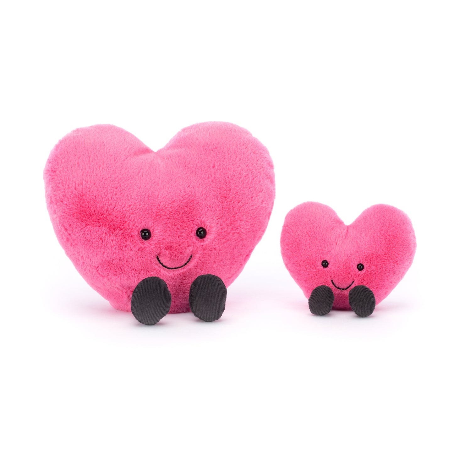 Amuseable Hot Pink Heart Plush Toy