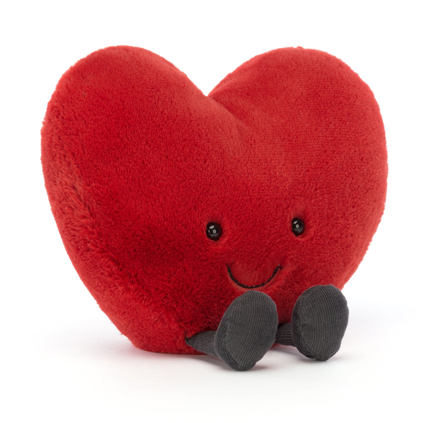Amuseable Red Heart Plush Toy