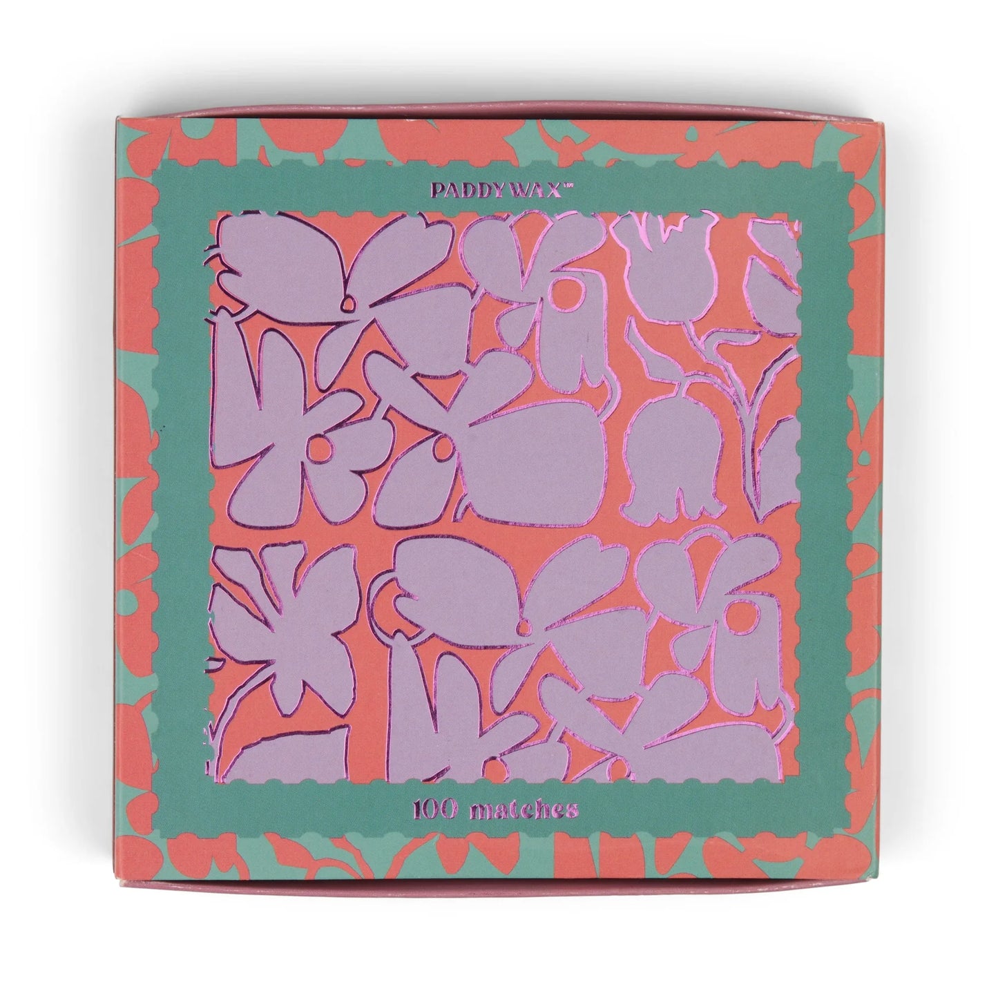 Jumbo Boxed Matches Abstract Floral