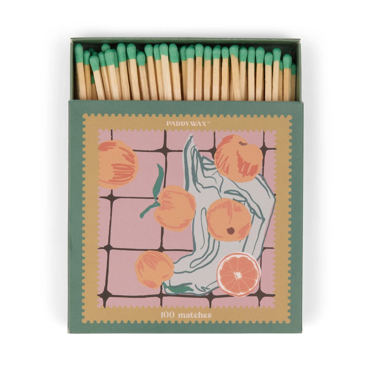 Jumbo Boxed Matches Oranges