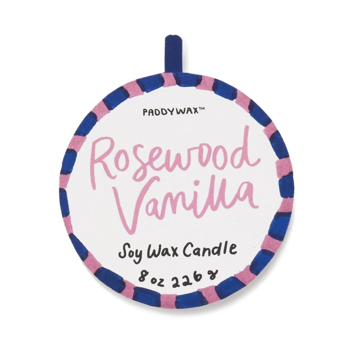 A Dopo Handpainted Hearts Ceramic Rosewood Vanilla