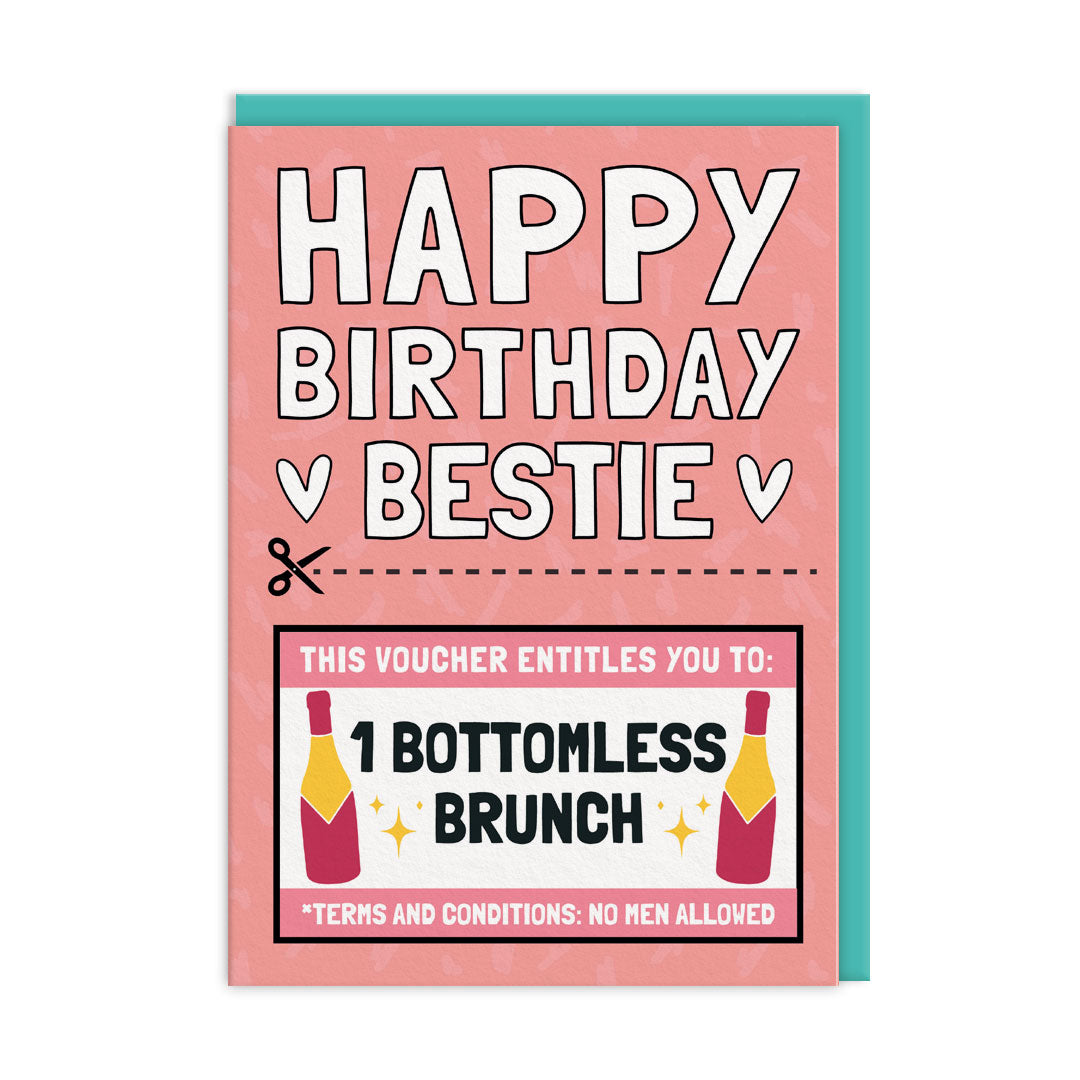 Bestie Voucher For Bottomless Brunch Card