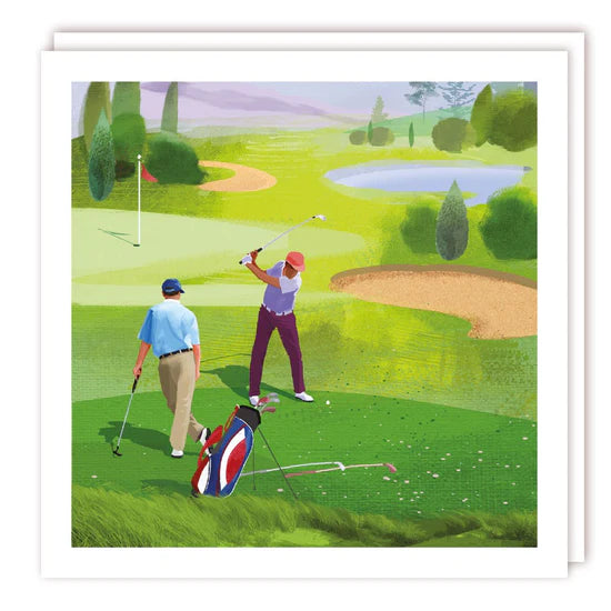 Tee Time Greeting Card