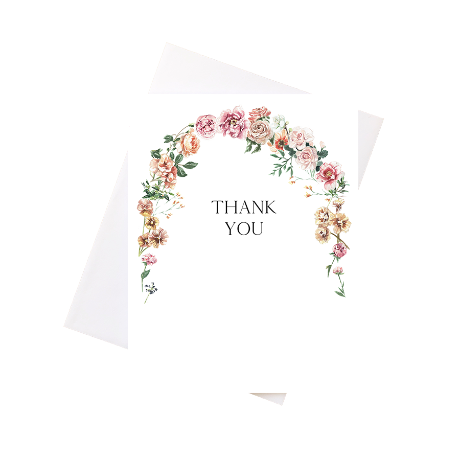 Thank You Arch Card