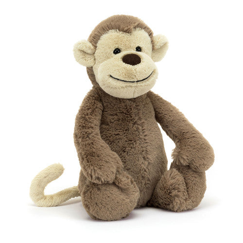 Bashful Monkey Plush Toy