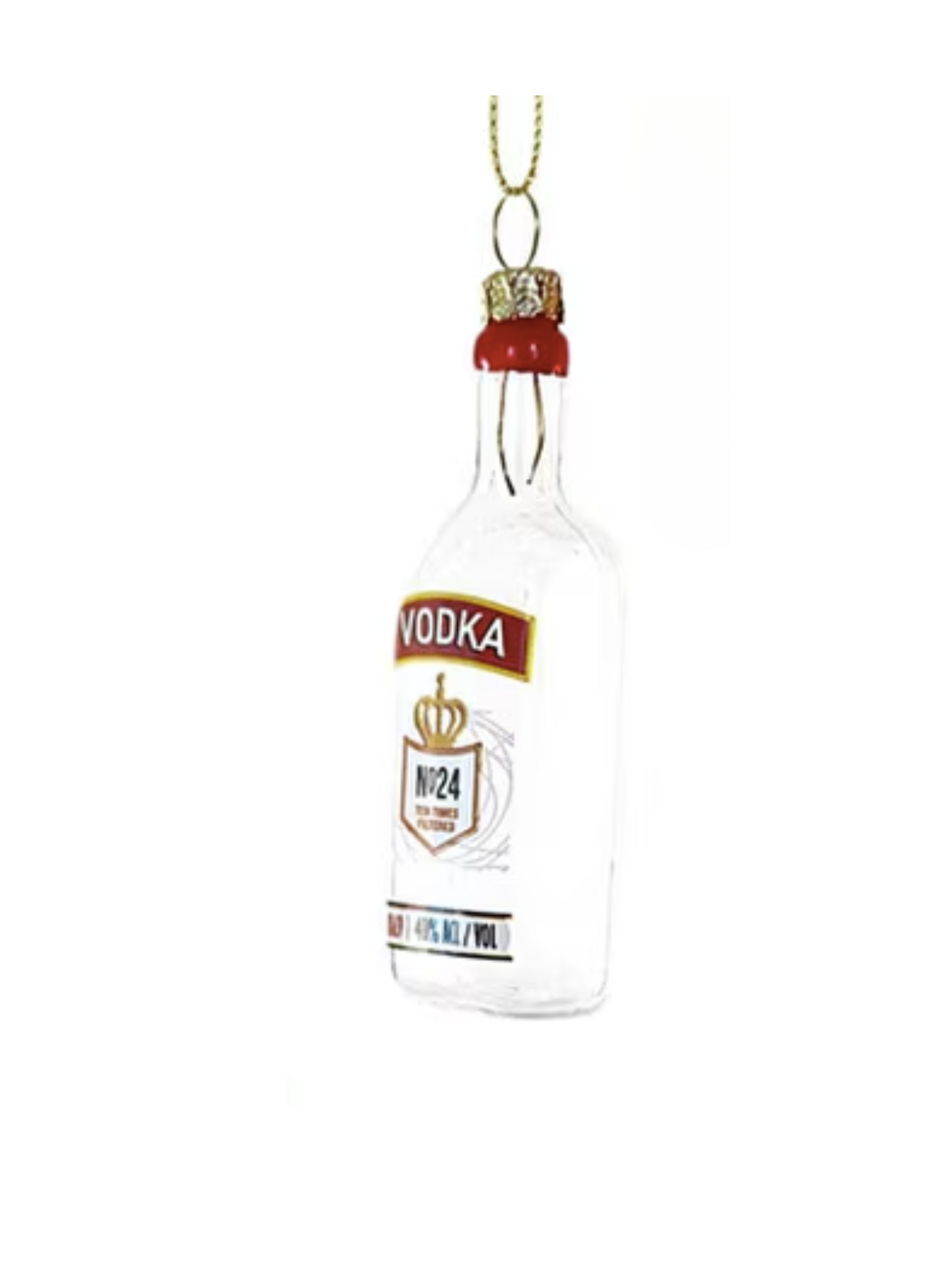 Making Spirits Bright Glass Ornament