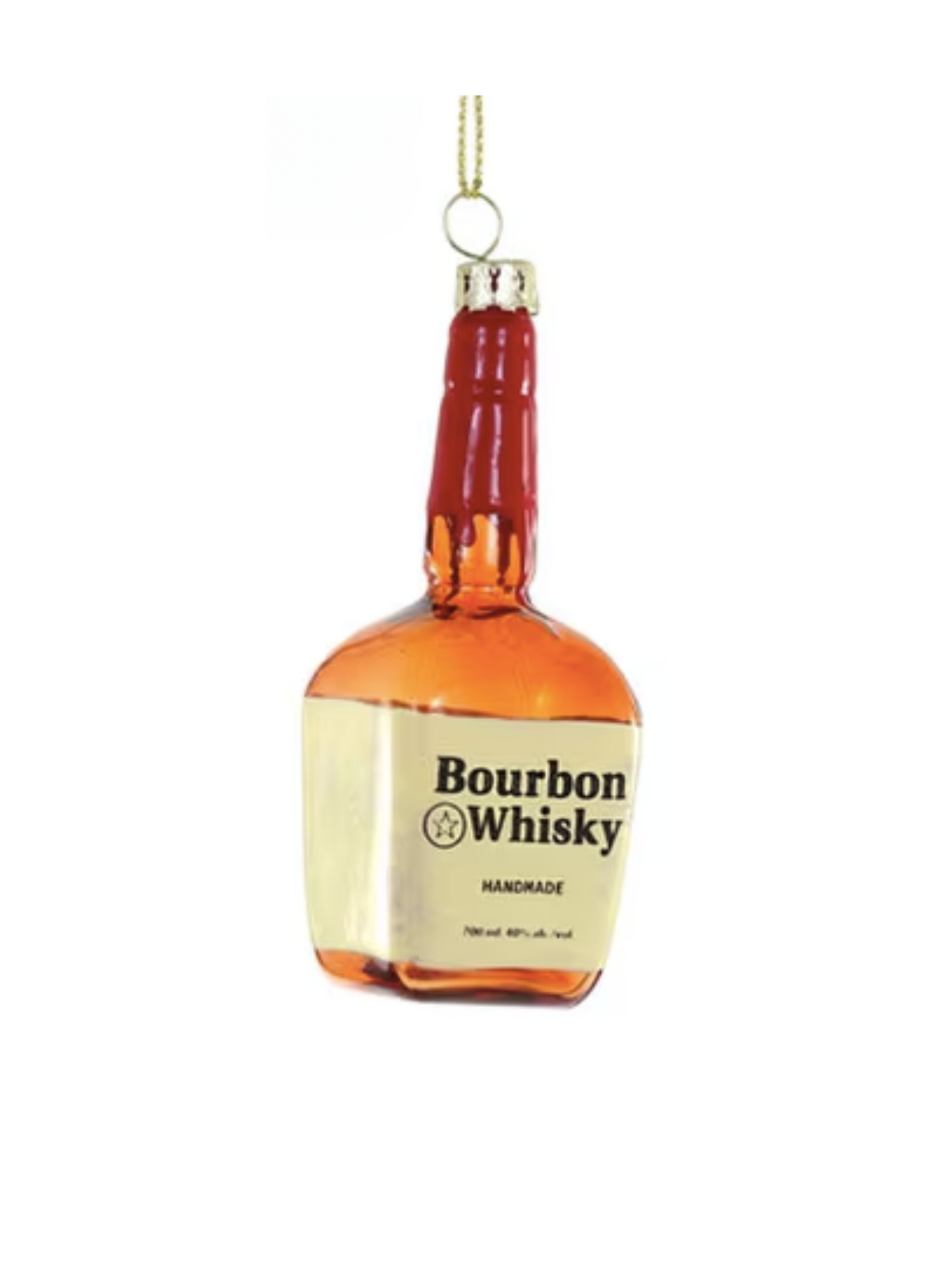 Making Spirits Bright Glass Ornament