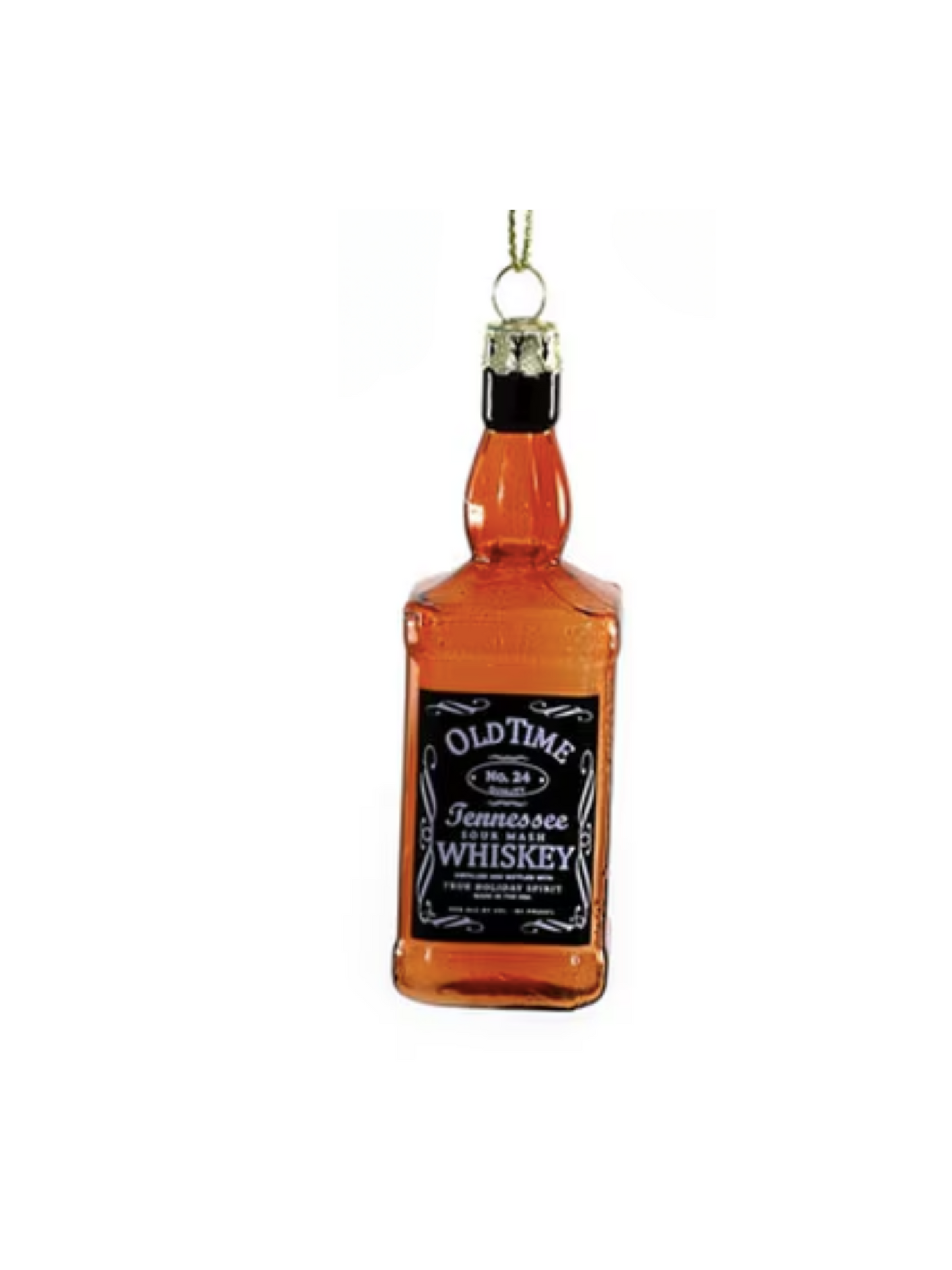 Making Spirits Bright Glass Ornament