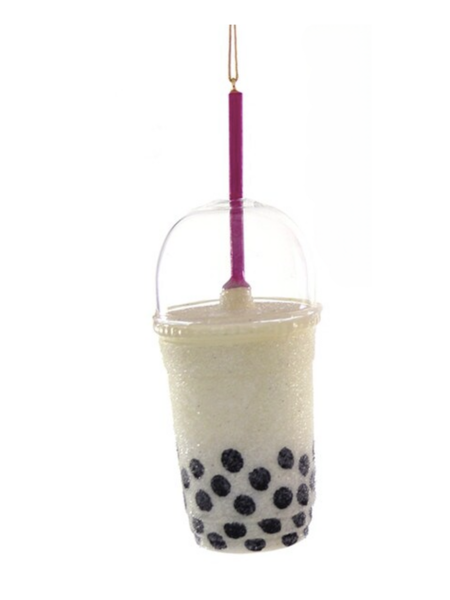 Boba Tea Glass Ornament