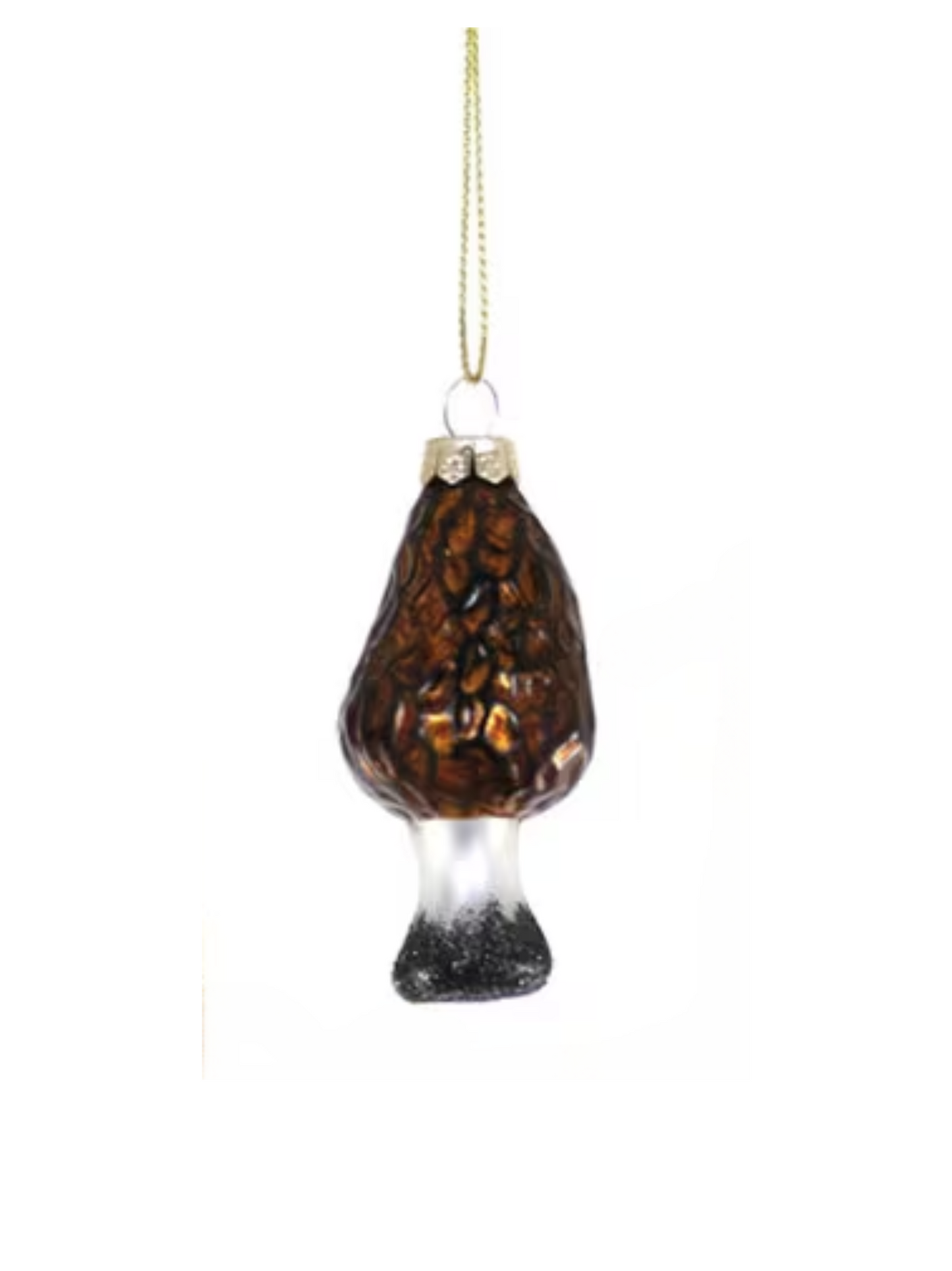 Forged Mushroom Glass Ornament