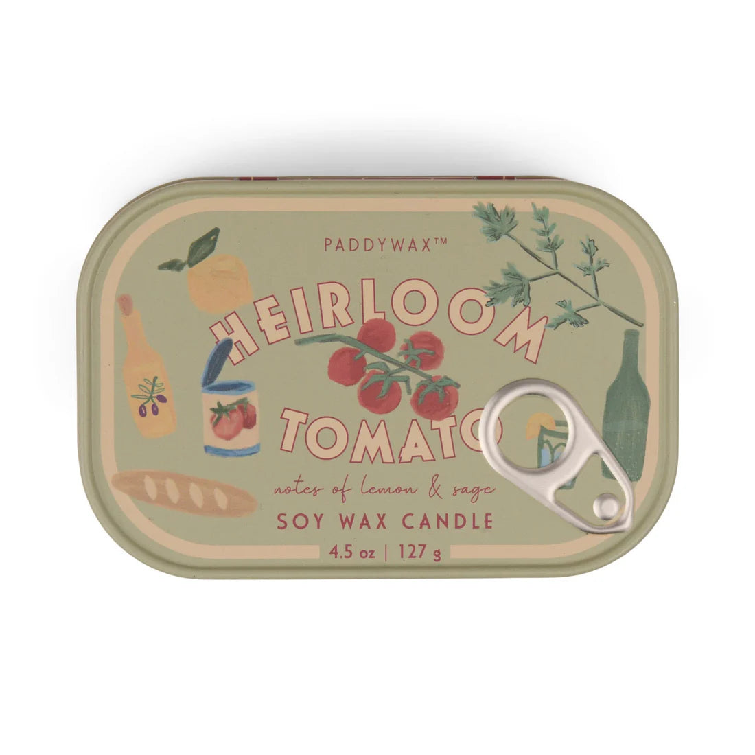 Bistro Tin Candle Heirloom Tomato