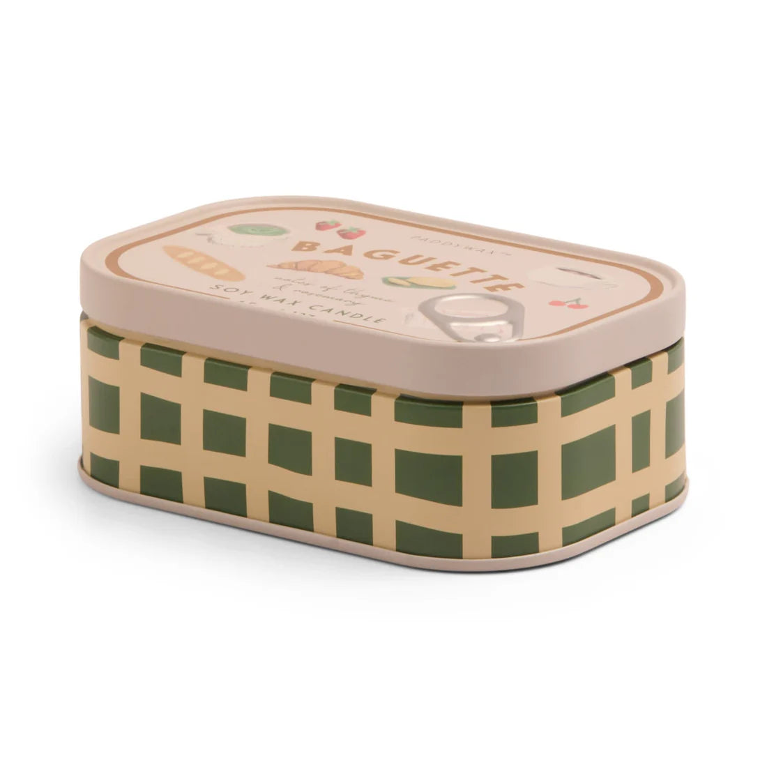 Bistro Tin Candle Baguette