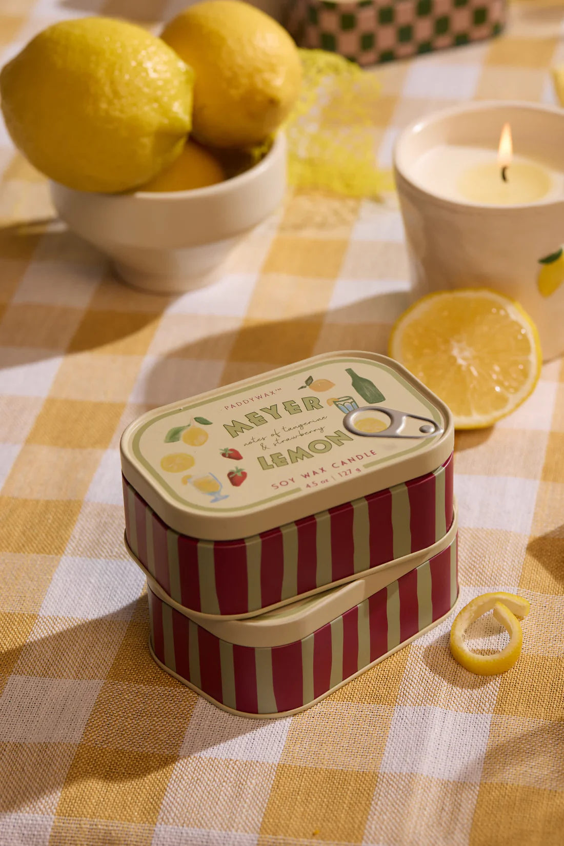 Bistro Tin Candle Meyer Lemon