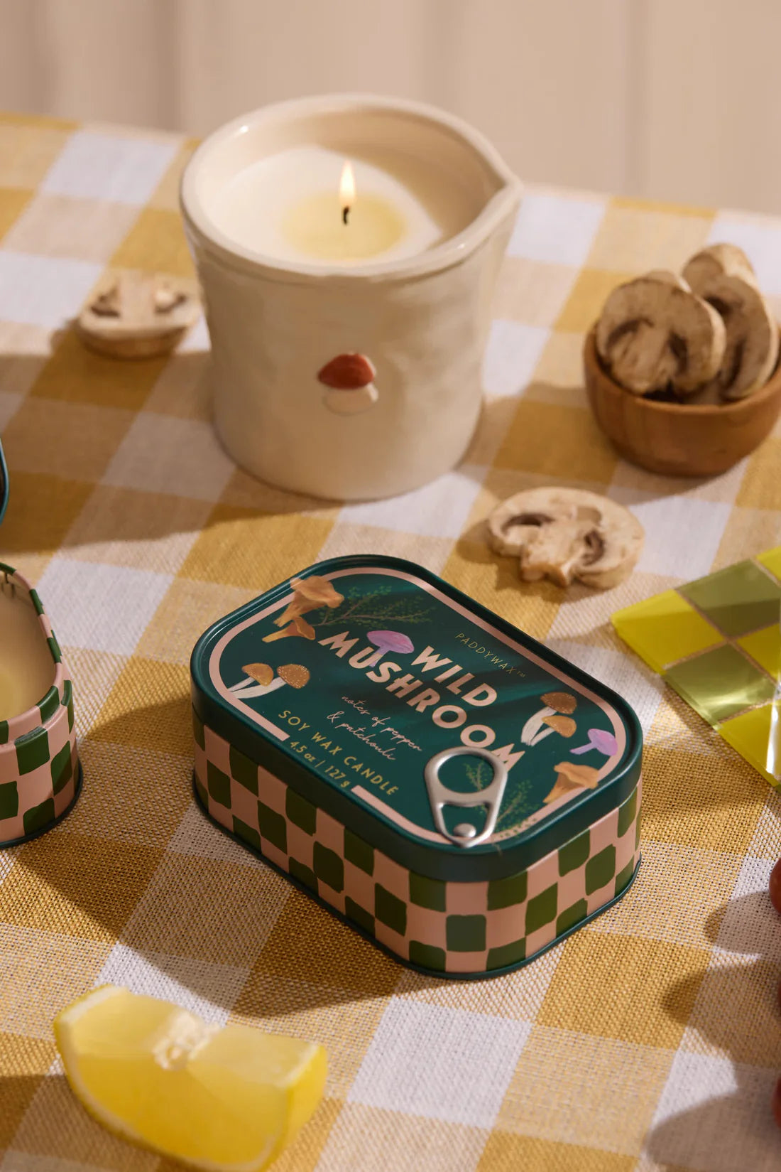 Bistro Tin Candle Wild Mushroom