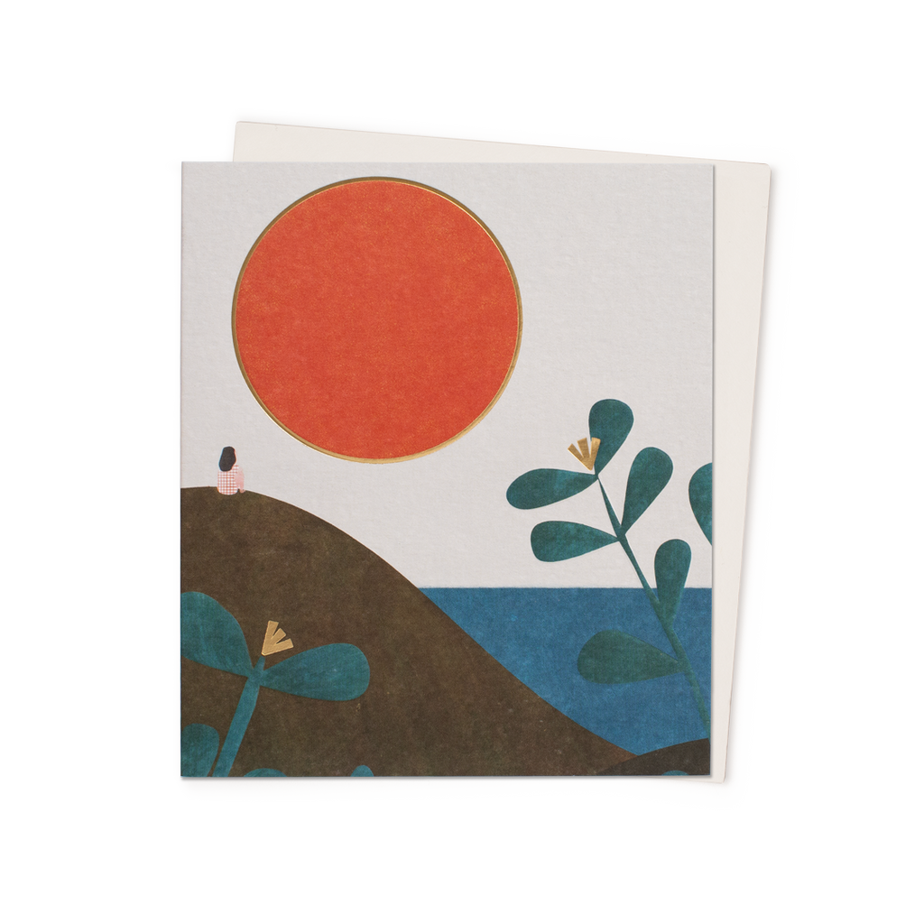 Dune Sunset Art Card