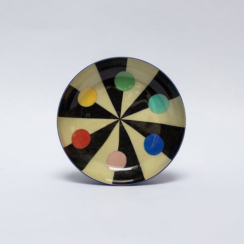 Round Enamel Tray BensonÕs Colour Hexagon