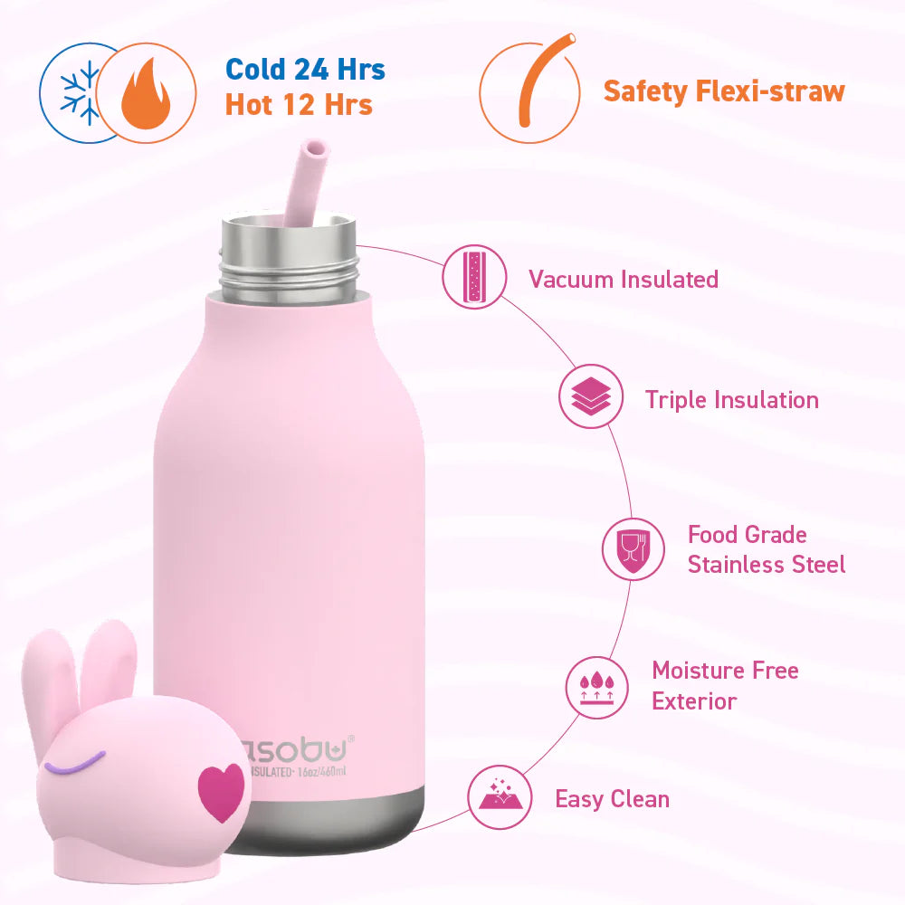 Bestie Animal Bottle Bunny