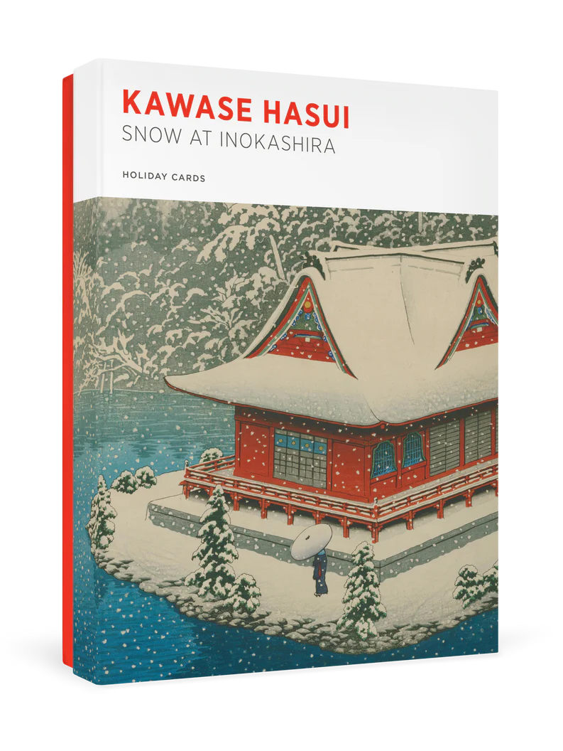 Kawase Hasui Snow At Inokashi Holiday Boxed Cards