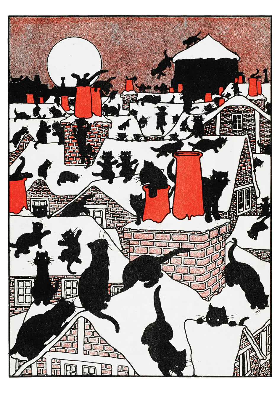Charles Robinson A Black Cat Holiday Boxed Cards
