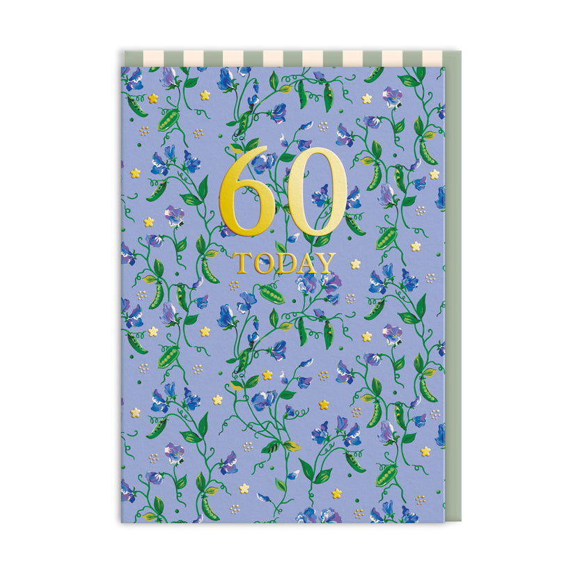 60 Today Birthday Card