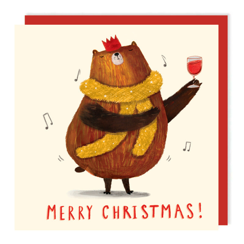Merry Bear Card