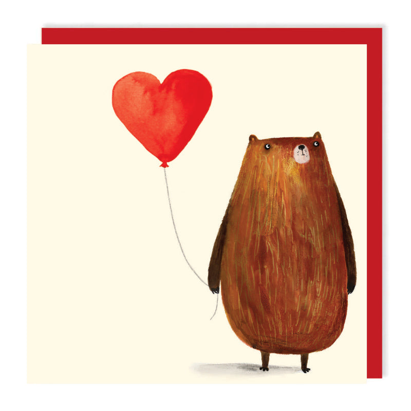 Valentine's Day Bear Card