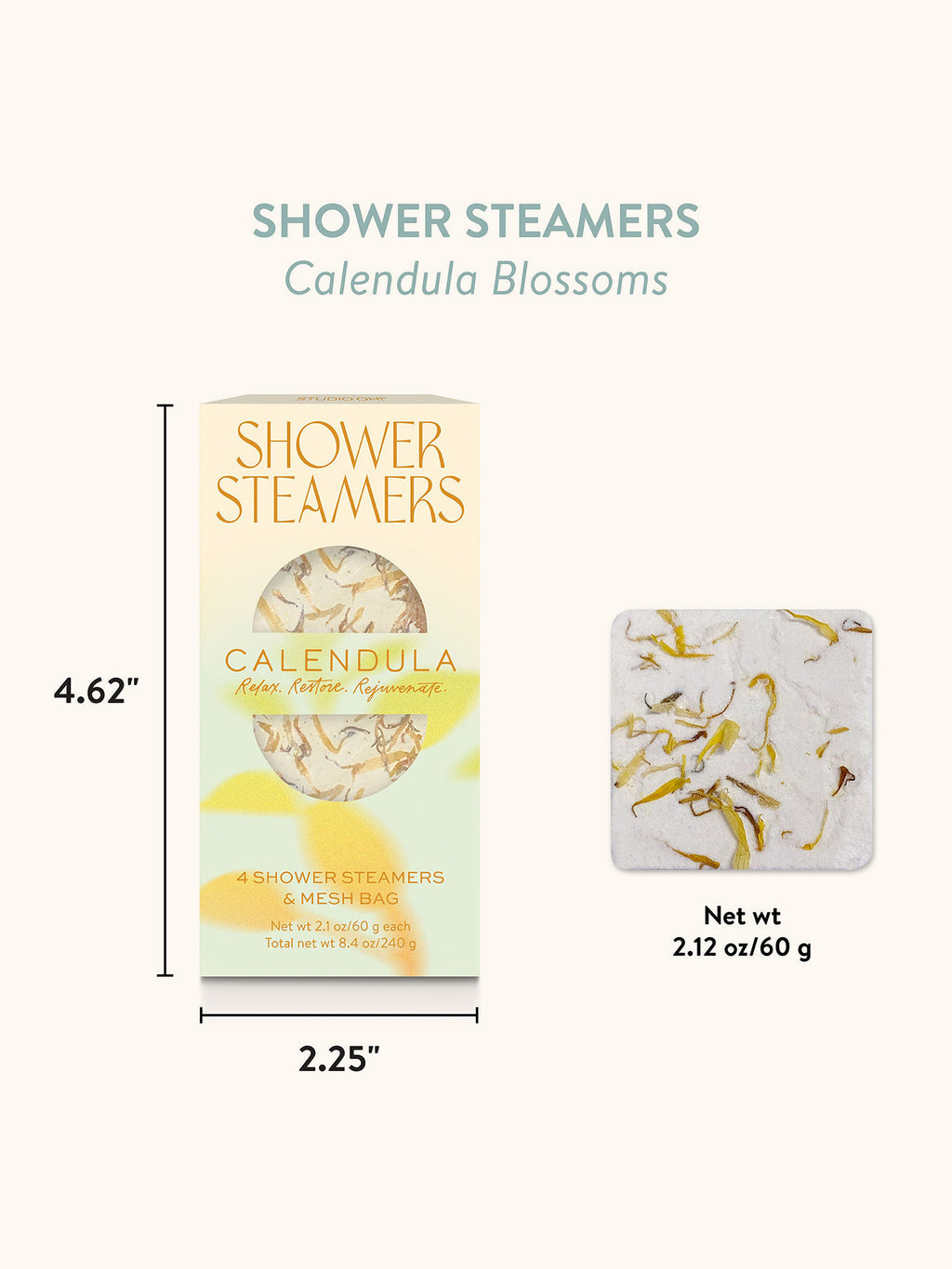 Calendula Blossoms Shower Steamer