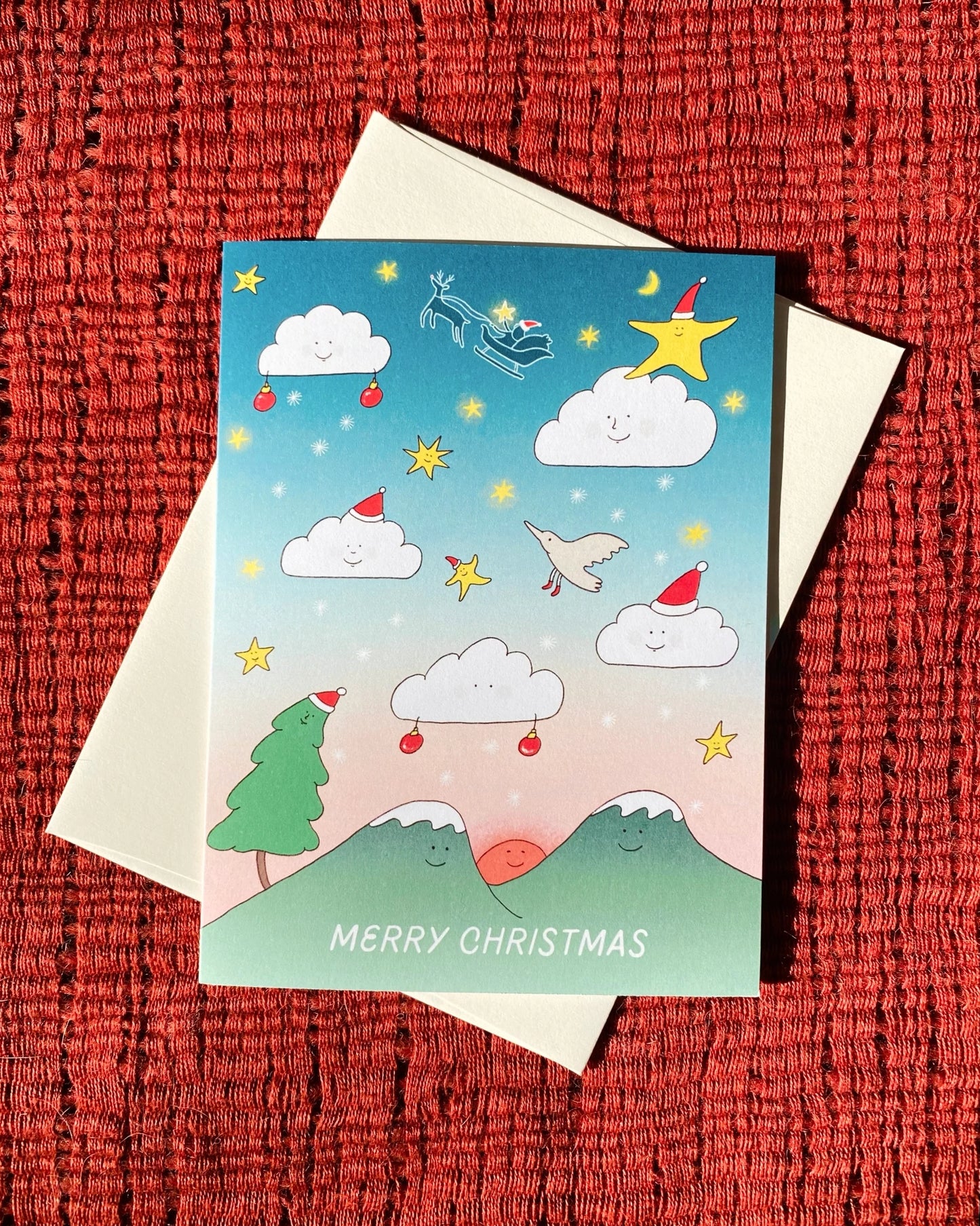 In the Sky Christmas Card