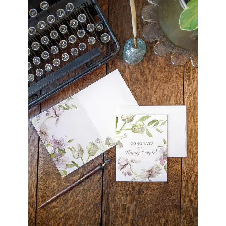 Congrats To The Happy Couple Card