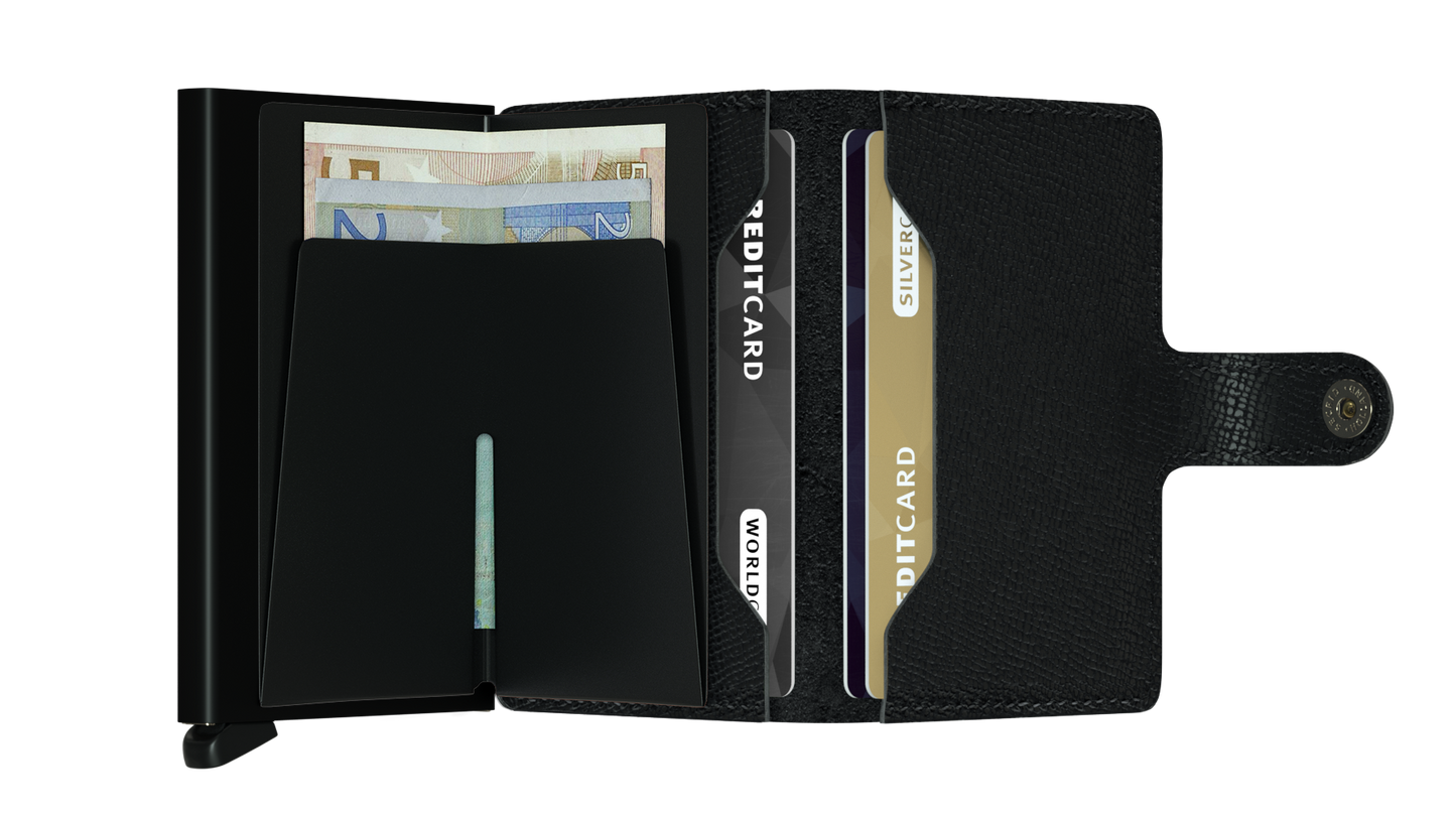 Miniwallet Crisple Black