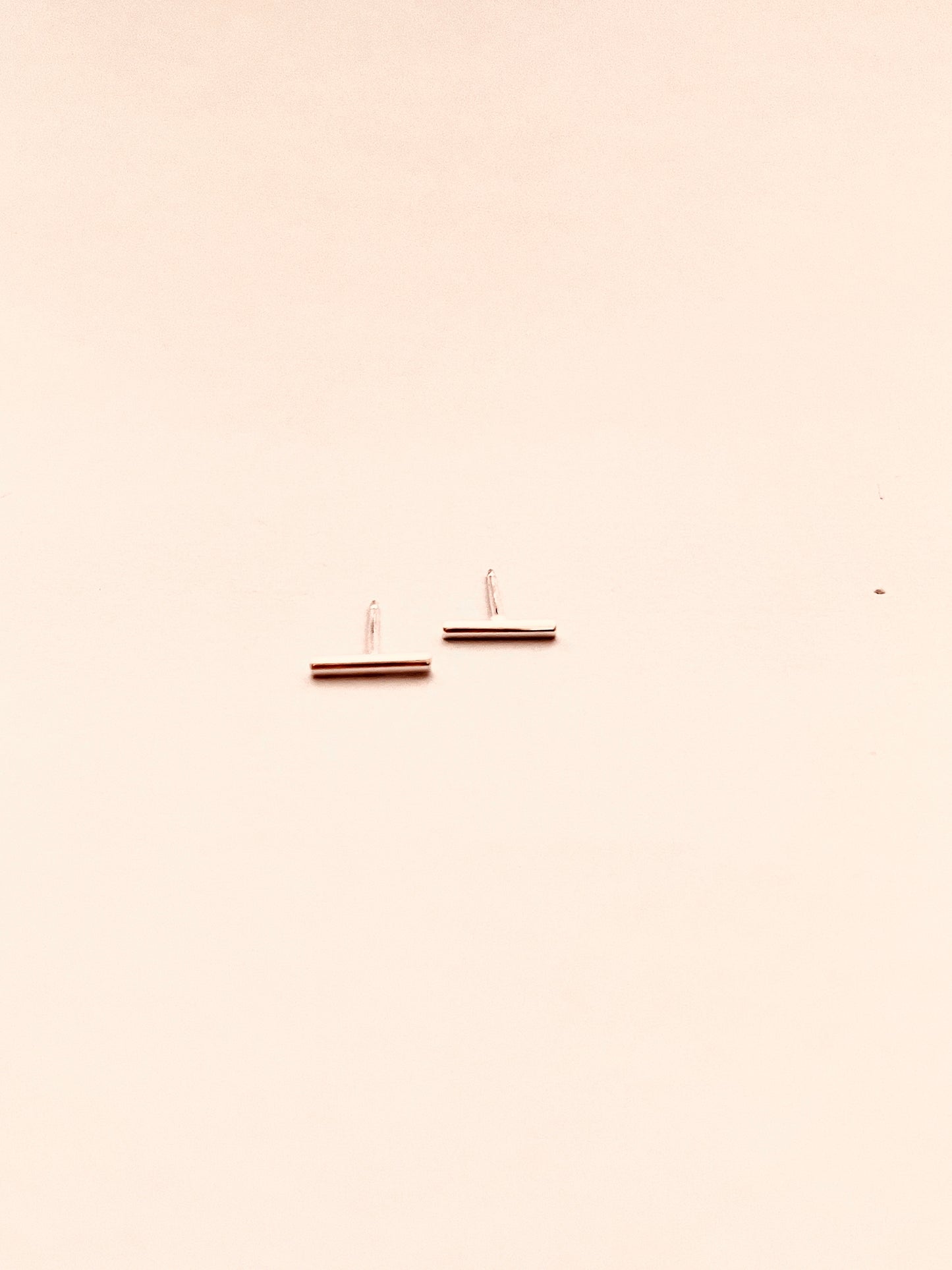 Cylinder Stud Earrings
