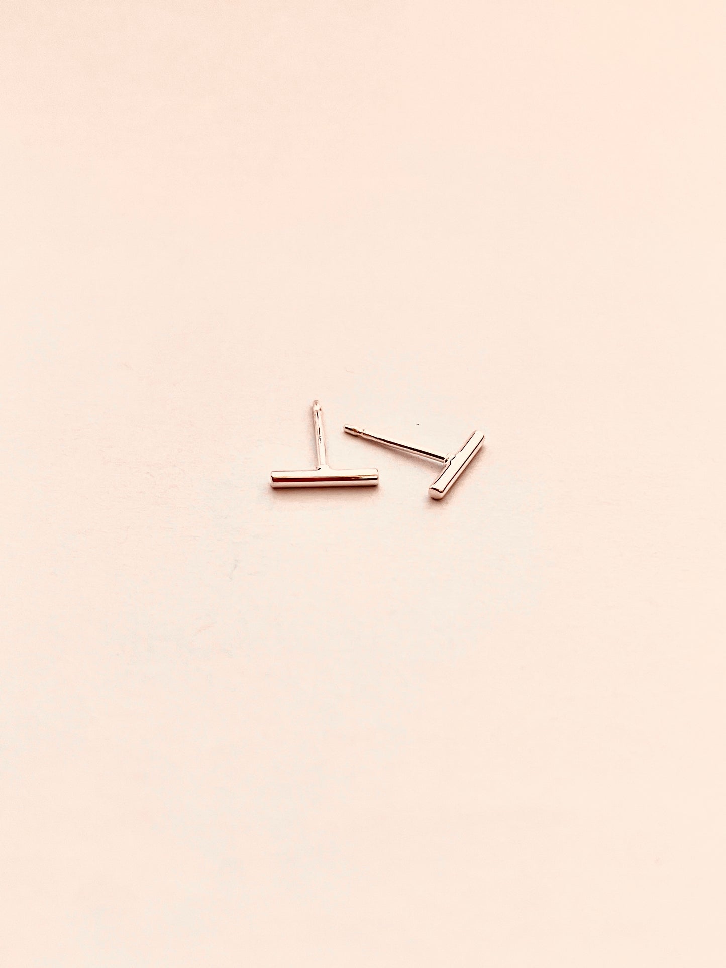 Cylinder Stud Earrings