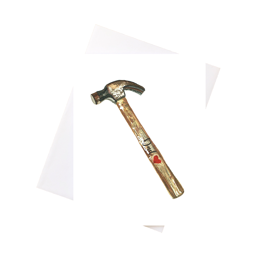 Dad Hammer Card