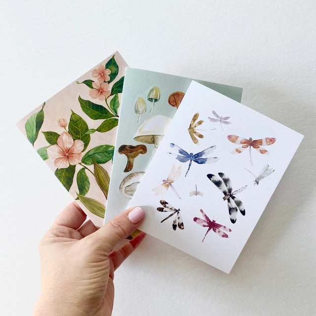 Dragonflies Art Card