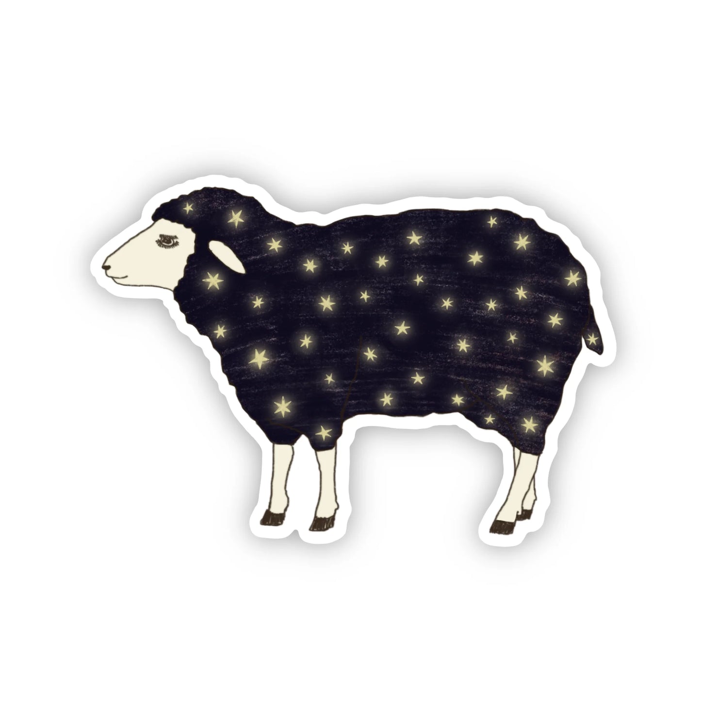 S52 Dreamy Sheep Sticker