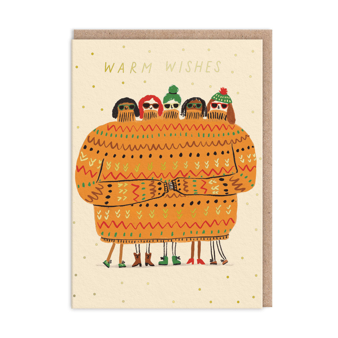 Warm Wishes Jumper Card