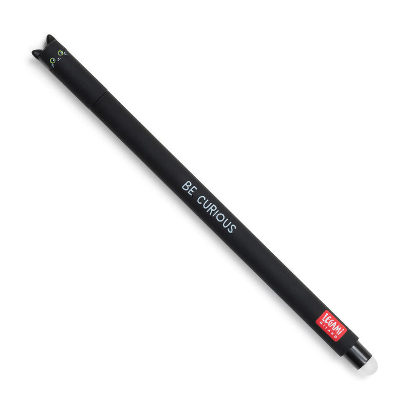 Animal Head Erasable Pen - Cat