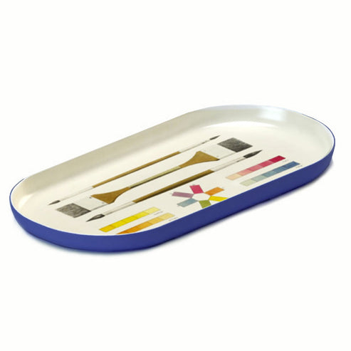 Oval Enamel Tray The Art of Colouring